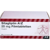 Sitagliptin AbZ 25 mg Filmtabletten, 98 st, Abz Pharma GmbH