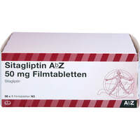 Sitagliptin AbZ 50 mg Filmtabletten, 98 st, Abz Pharma GmbH