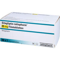 Sitagliptin-ratiopharm 25 mg Filmtabletten, 98 st, ratiopharm GmbH