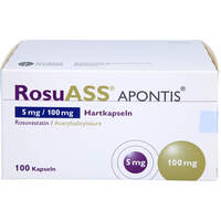 RosuASS APONTIS 5 mg/ 100 mg, 100 st, APONTIS PHARMA Deutschland GmbH & Co. KG