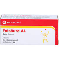 Fols&auml;ure AL 5 mg Tabletten, 50 Stk., Aliud Pharma GmbH