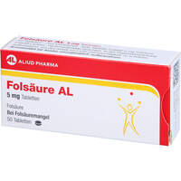 Fols&auml;ure AL 5 mg Tabletten, 50 Stk., Aliud Pharma GmbH