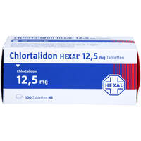 Chlortalidon HEXAL 12.5 mg Tabletten, 100 st, HEXAL AG