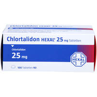 Chlortalidon HEXAL 25 mg Tabletten, 100 Stk., HEXAL AG