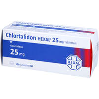 Chlortalidon HEXAL 25 mg Tabletten, 100 Stk., HEXAL AG