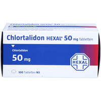 Chlortalidon HEXAL 50 mg Tabletten, 100 st, HEXAL AG