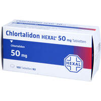 Chlortalidon HEXAL 50 mg Tabletten, 100 st, HEXAL AG