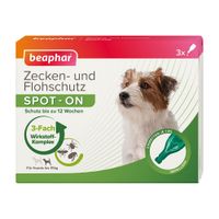 Zecken- und Flohschutz Spot-On für kleine Hunde, 3 ml, Beaphar B.V.
