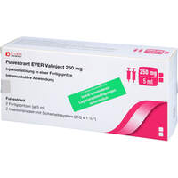 Fulvestrant EVER Valinject 250mg/5ml I.L.i.e. FS, 2 st, Ever Pharma GmbH