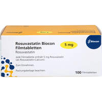 Rosuvastatin Biocon 5 mg Filmtabletten, 100 st, Biocon Pharma Malta I Limited