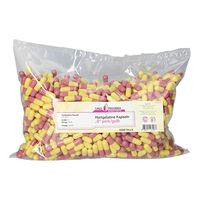 HARTGELATINEKAPSELN Gr.0 pink/gelb, 1000 Stk., Hecht-Pharma GmbH