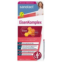 sanotact Eisen Komplex mit B2 Kupfer & Fols&auml;ure, 100 st, Sanotact GmbH