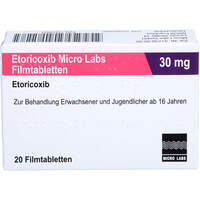 Etoricoxib Micro Labs 30 mg Filmtabletten, 20 st, Micro Labs GmbH