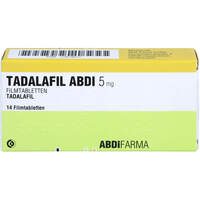 Tadalafil Abdi 5 mg Filmtabletten, 14 Stk., Abdi Farma GmbH