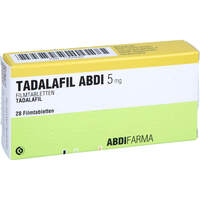 Tadalafil Abdi 5 mg Filmtabletten, 28 Stk., Abdi Farma GmbH