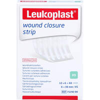 Leukoplast wound closure strip 6x38mm weiß, 10x6 st, Bsn Medical GmbH