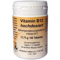 VITAMIN B12 - HOCHDOSIERT, 60 st, merosan Di&auml;tvertrieb GmbH