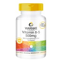 Vitamin B-5 500mg, 100 st, Warnke Vitalstoffe GmbH
