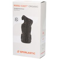 Manu-Cast Organic 07059 Rechts 1 Schwarz, 1 st, SPORLASTIC GmbH & Co. KG