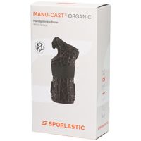 Manu-Cast Organic 07059 Rechts 2 Schwarz, 1 st, SPORLASTIC GmbH & Co. KG