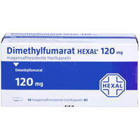 Dimethylfumarat HEXAL 120 mg magensaftres. Hartkp., 14 Stk., HEXAL AG