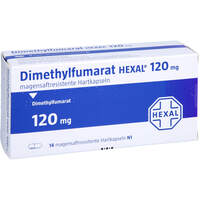 Dimethylfumarat HEXAL 120 mg magensaftres. Hartkp., 14 Stk., HEXAL AG