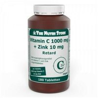 Vitamin C 1000 mg + Zink 10 mg Langzeit vegan, 180 st, Hirundo Products