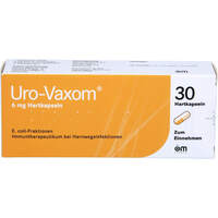 Uro-Vaxom 6 mg Hartkapseln, 30 Stk., Abacus Medicine A/S Uro-Vaxom 6 mg Hartkapseln, 30 Stk., Abacus Medicine A/S