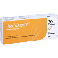 Uro-Vaxom 6 mg Hartkapseln, 30 Stk., Abacus Medicine A/S Uro-Vaxom 6 mg Hartkapseln, 30 Stk., Abacus Medicine A/S