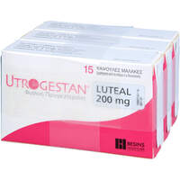 Utrogestan Luteal 200mg Weichkap.z.vaginal.Anwend., 45 Stk., Orifarm GmbH