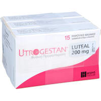 Utrogestan Luteal 200mg Weichkap.z.vaginal.Anwend., 45 Stk., Orifarm GmbH
