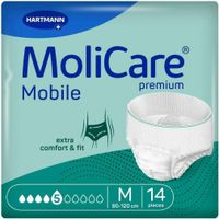 MoliCare Premium Mobile 5 Tropfen M, 14 st, Paul Hartmann AG