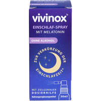 VIVINOX Einschlaf-Spray mit Melatonin, 30 ml, Dr. Gerhard Mann Chem.-pharm.Fabrik GmbH