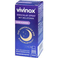 VIVINOX Einschlaf-Spray mit Melatonin, 30 ml, Dr. Gerhard Mann Chem.-pharm.Fabrik GmbH