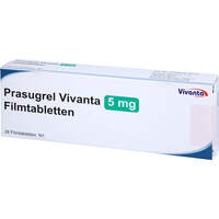 Prasugrel Vivanta 5 mg Filmtabletten, 28 st, Vivanta Generics s.r.o