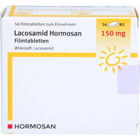 Lacosamid Hormosan 150 mg Filmtabletten, 56 Stk., Hormosan Pharma GmbH
