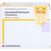 Lacosamid Hormosan 200 mg Filmtabletten, 56 Stk., Hormosan Pharma GmbH
