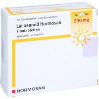 Lacosamid Hormosan 200 mg Filmtabletten, 56 Stk., Hormosan Pharma GmbH