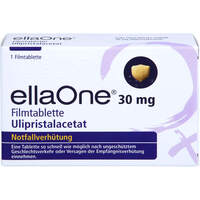 ellaOne 30 mg Filmtablette, 1 st, Orifarm GmbH