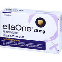 ellaOne 30 mg Filmtablette, 1 st, Orifarm GmbH
