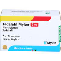 Tadalafil Mylan 5 mg Filmtabletten, 84 st, Eurimpharm Arzneimittel GmbH