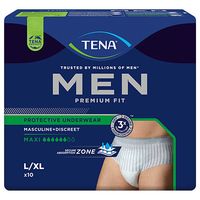 TENA Men Premium Fit Inkontinenz Pants Maxi L/XL, 10 st, Essity Germany GmbH