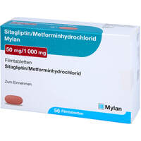 Sitagliptin Metformin-HCl Mylan 50 mg/1000 mg FTA, 56 Stk., Viatris Healthcare GmbH