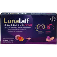 Lunalaif Guter Schlaf Kombi Depot, 15 Stk., Bayer Vital GmbH