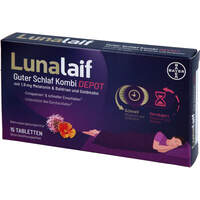 Lunalaif Guter Schlaf Kombi Depot, 15 Stk., Bayer Vital GmbH