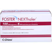 FOSTER NEXThaler 100/6 ug 120 ED Inhalationspulver, 2 Stk., Orifarm GmbH