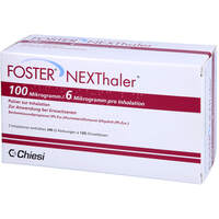 FOSTER NEXThaler 100/6 ug 120 ED Inhalationspulver, 2 Stk., Orifarm GmbH
