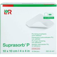 SUPRASORB P PU-Schaumv.nicht klebend 10x10 cm, 10 st, Lohmann & Rauscher GmbH & Co. KG
