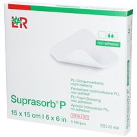 SUPRASORB P PU-Schaumv.nichtklebend 15x15 cm, 5 st, Lohmann & Rauscher GmbH & Co. KG
