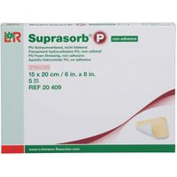 SUPRASORB P PU-Schaumv.nichtklebend 15x20 cm, 5 st, Lohmann & Rauscher GmbH & Co. KG